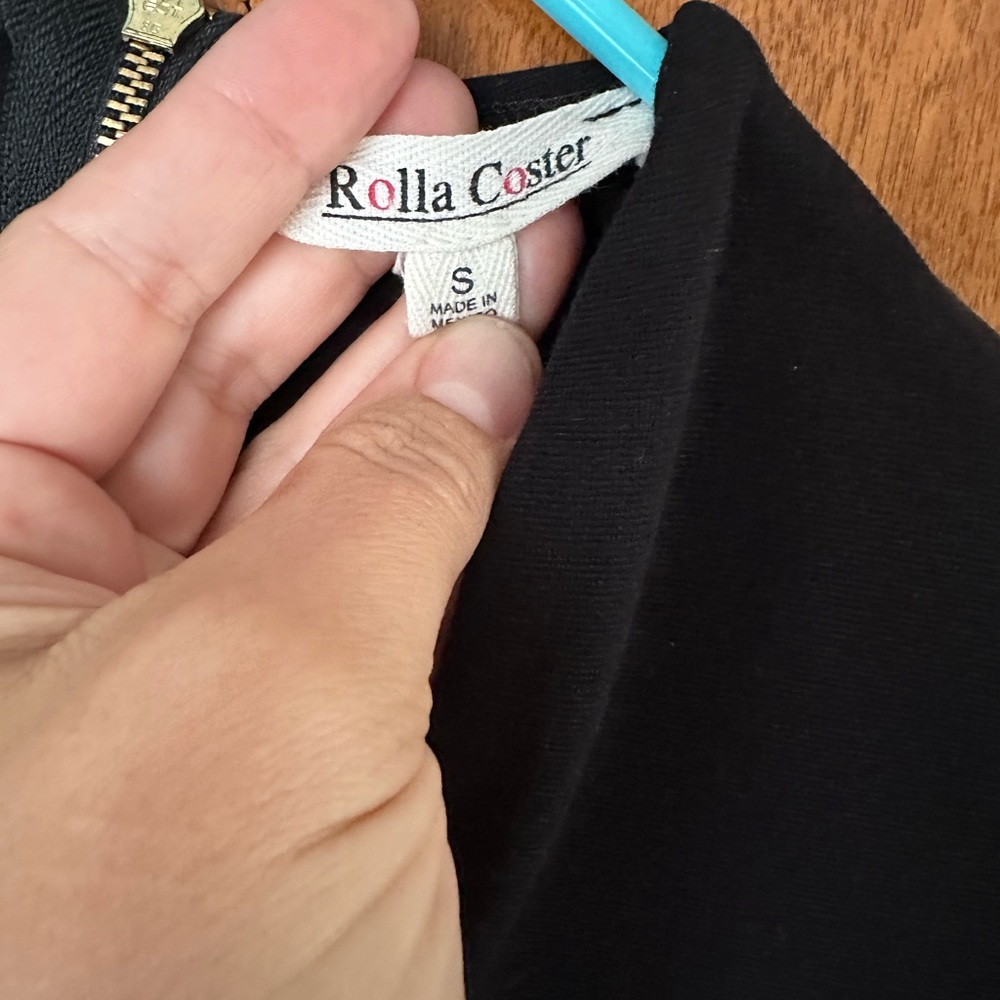 Rolla Coster Black Mini Dress - Picture 2 of 2